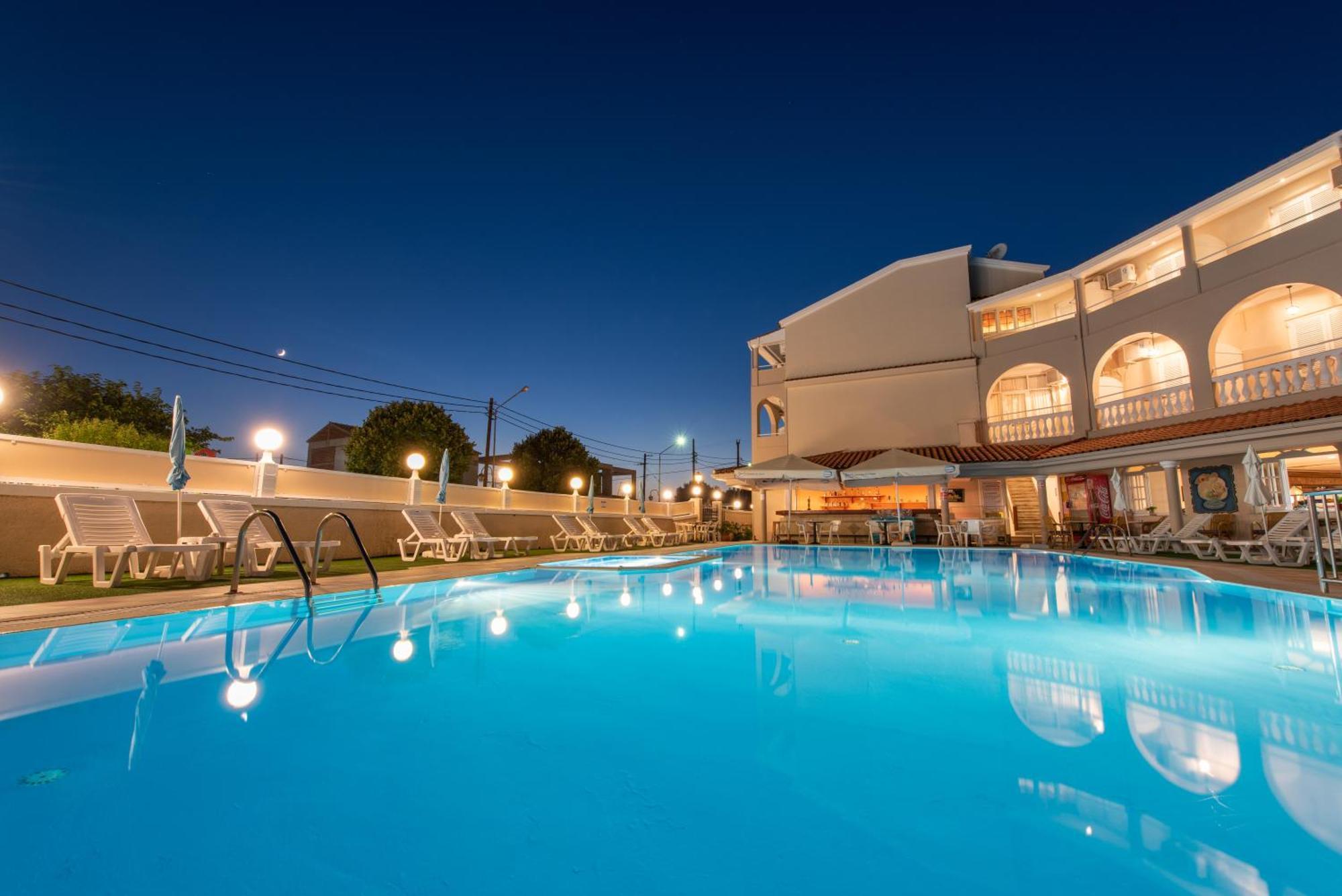 Aphrodite Beach Hotel Corfu Roda  Exterior foto