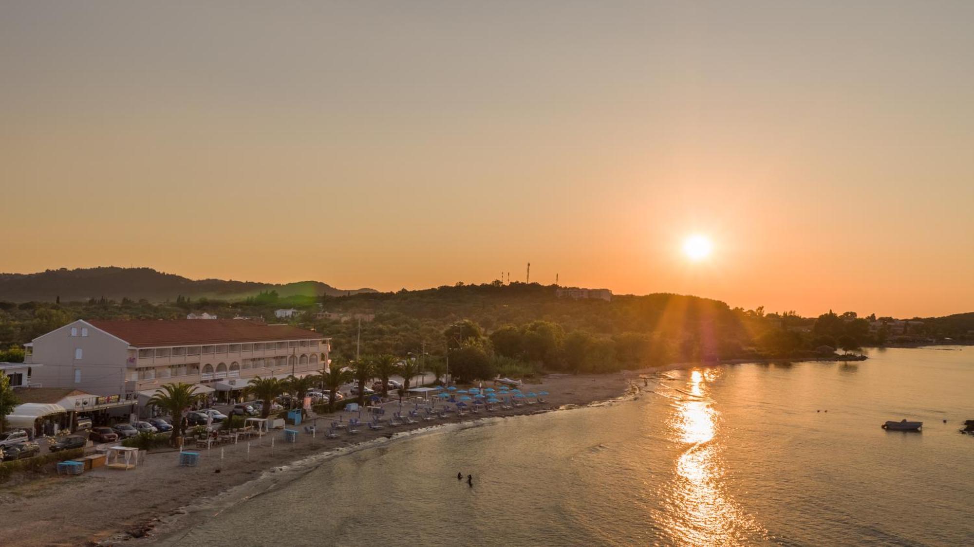 Aphrodite Beach Hotel Corfu Roda  Exterior foto