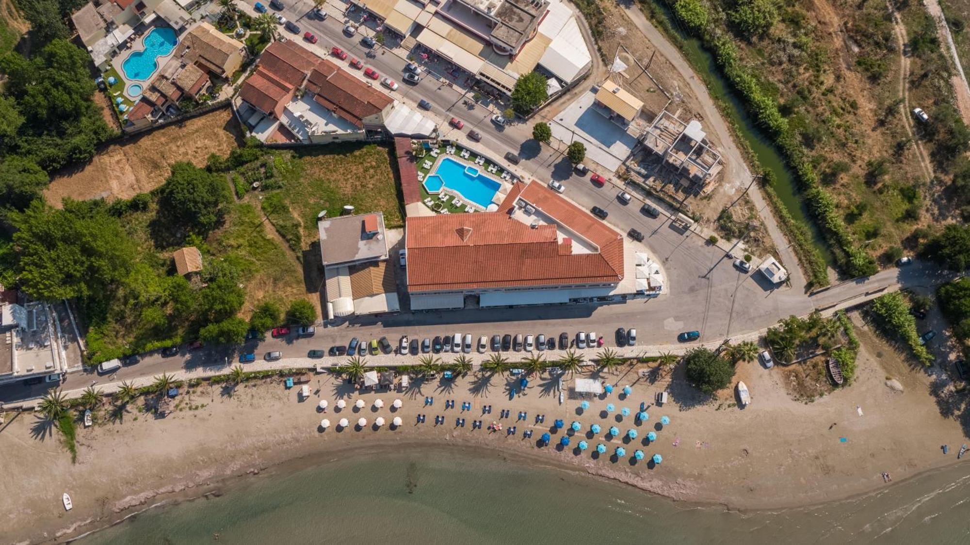 Aphrodite Beach Hotel Corfu Roda  Exterior foto